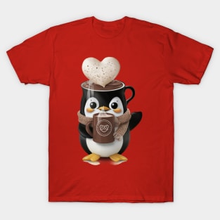 Hot chocolate lover penguin T-Shirt